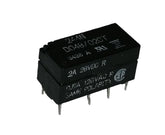 Relay pcb mount dpdt 2a 28vdc rect 8-pin 244nd048/02ct-2